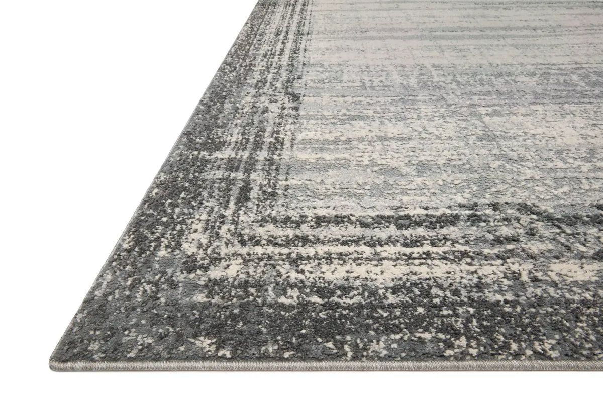 Loloi Austen Aus-02 Pebble/Charcoal Rugs - rug corner
