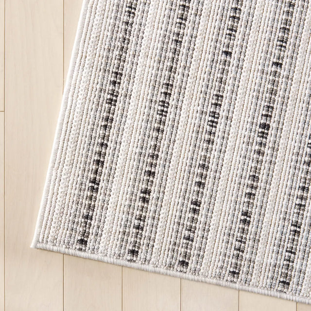 Safavieh Martha Stewart Serenity 4'-0" x 6'-0" Rug in Ivory / Charcoal