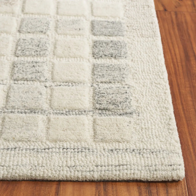 Safavieh Ebony 4'-0" x 6'-0" Rug in Ivory / Grey