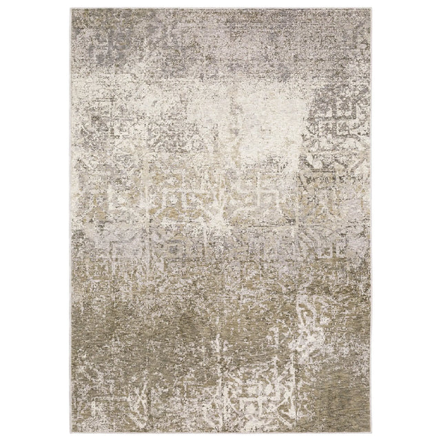 Oriental Weavers Nebulous 1330E Beige/ Grey Rug - main flat