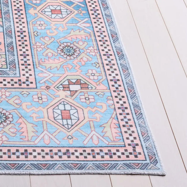 Safavieh Arizona 5'-0" x 8'-0" Rug in Rust / Blue