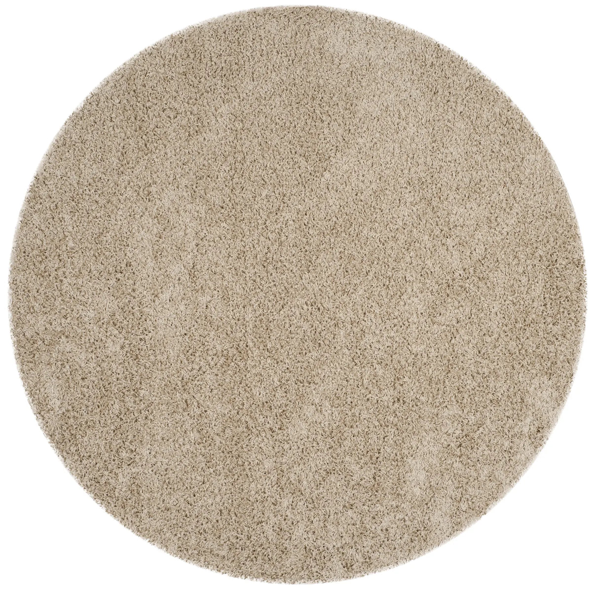 Safavieh Sga-Athens Shag 6'-7" x 6'-7" Rug in Beige