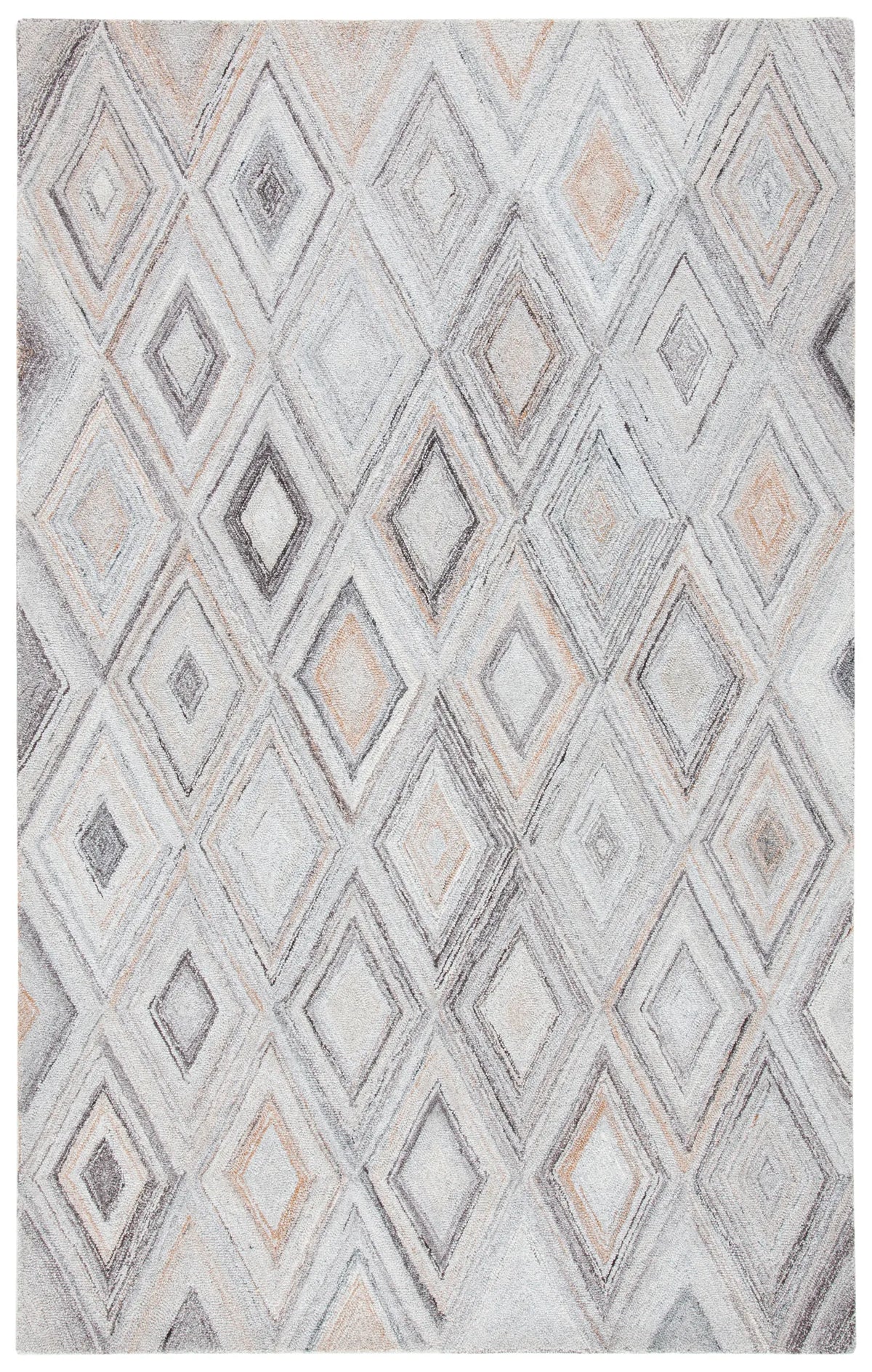 Safavieh Metro 4'-0" x 6'-0" Rug in Grey / Light Brown