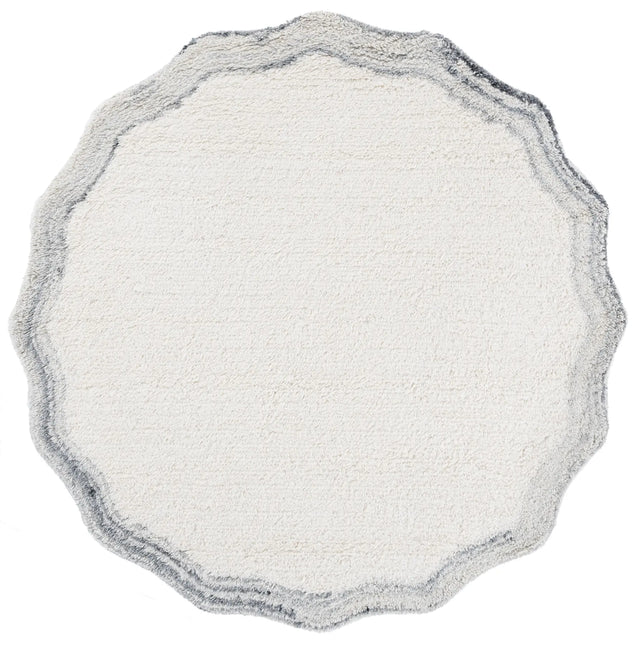 Safavieh Vermont 6'-0" x 6'-0" Rug in Ivory / Grey