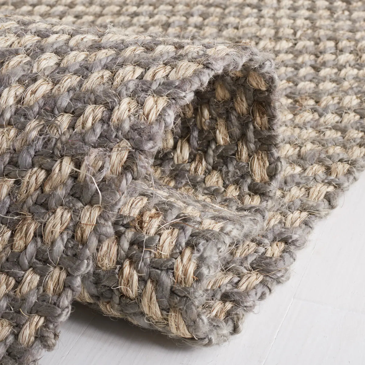 Safavieh Natural Fiber 5'-0" x 8'-0" Rug in Natural / Grey