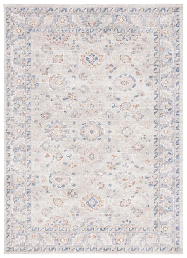 Safavieh Blair Washable 4'-0" x 6'-0" Rug in Beige / Grey