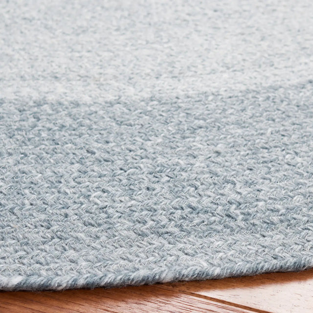 Safavieh Braided 5'-0" x 5'-0" Rug in Grey / Ivory