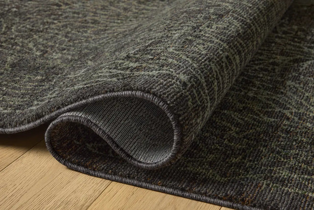Loloi Winchester WNC-11 Traditional Power Loomed Ink, Mist Rug - pile height