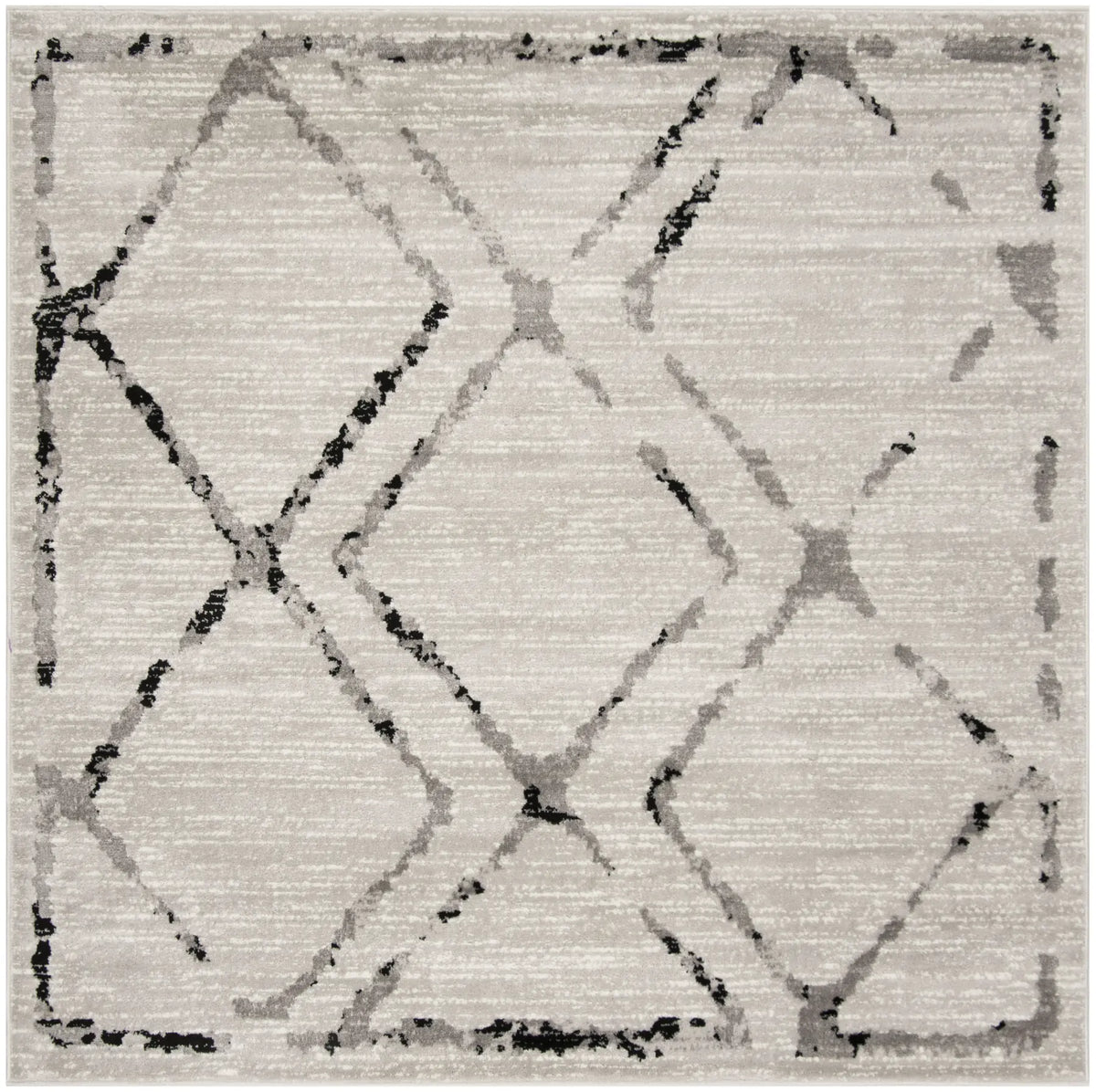 Safavieh Skyler 6'-7" x 6'-7" Rug in Ivory / Grey