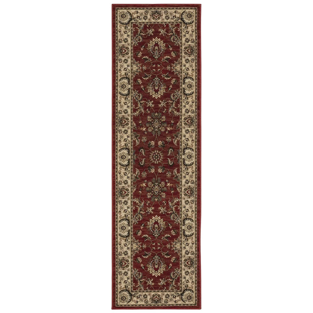 Oriental Weavers Sphinx Ariana 311c3 Red / Ivory Rugs - runner
