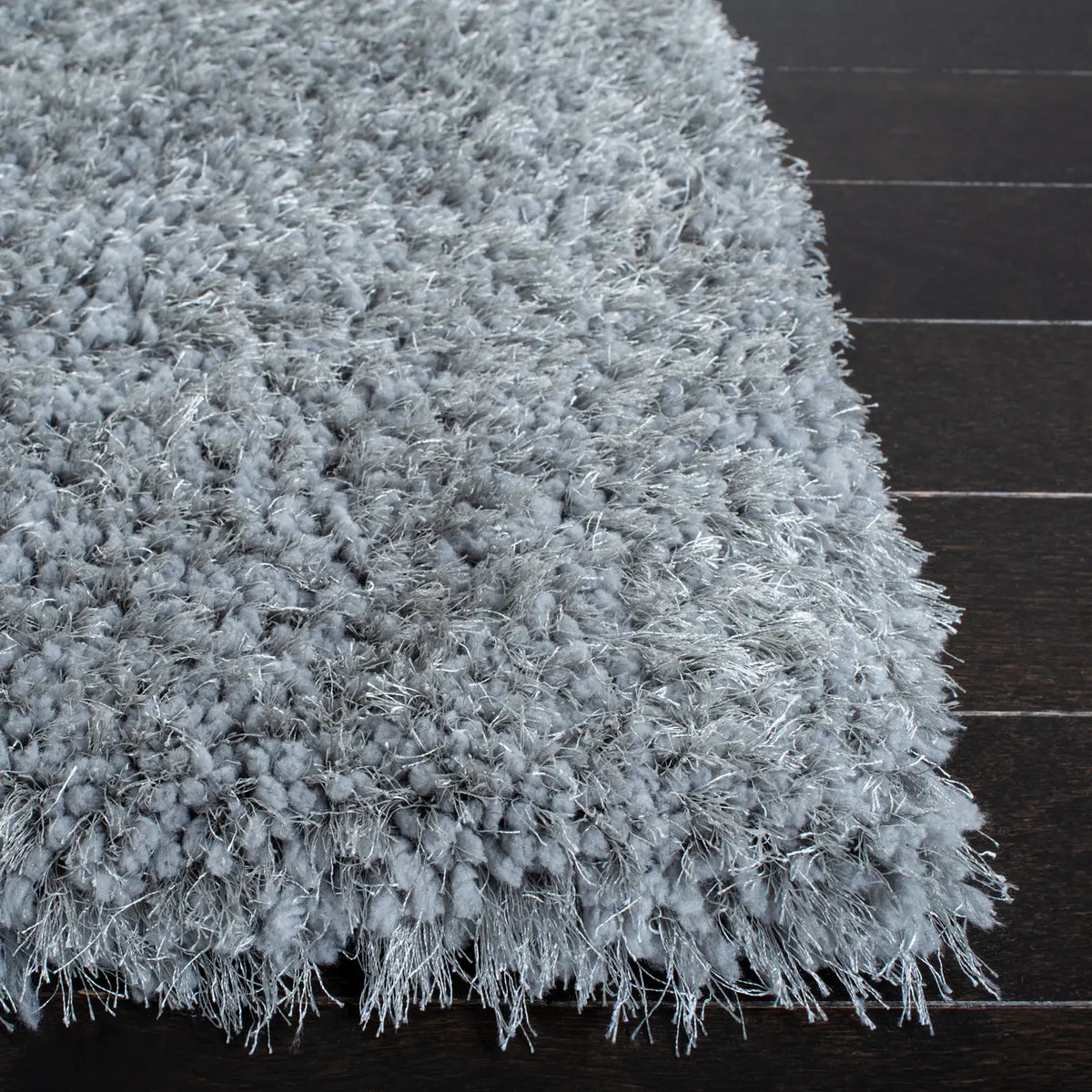 Safavieh Shag 4'-0" x 6'-0" Rug in Grey