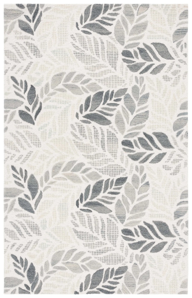 Safavieh Martha Stewart 300 4'-0" x 6'-0" Rug in Ivory / Grey
