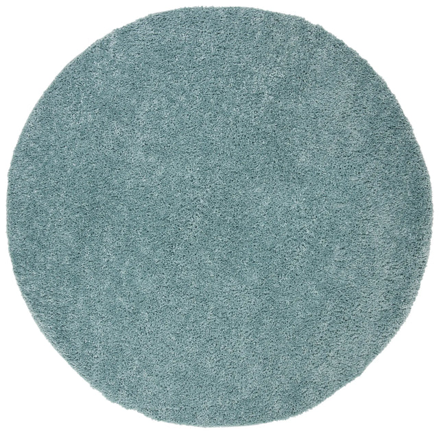 Safavieh August Shag 900 5'-3" x 5'-3" Rug in Aqua