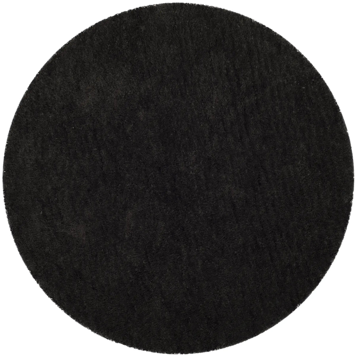 Safavieh Sheep Shag 6'-0" x 6'-0" Rug in Charcoal