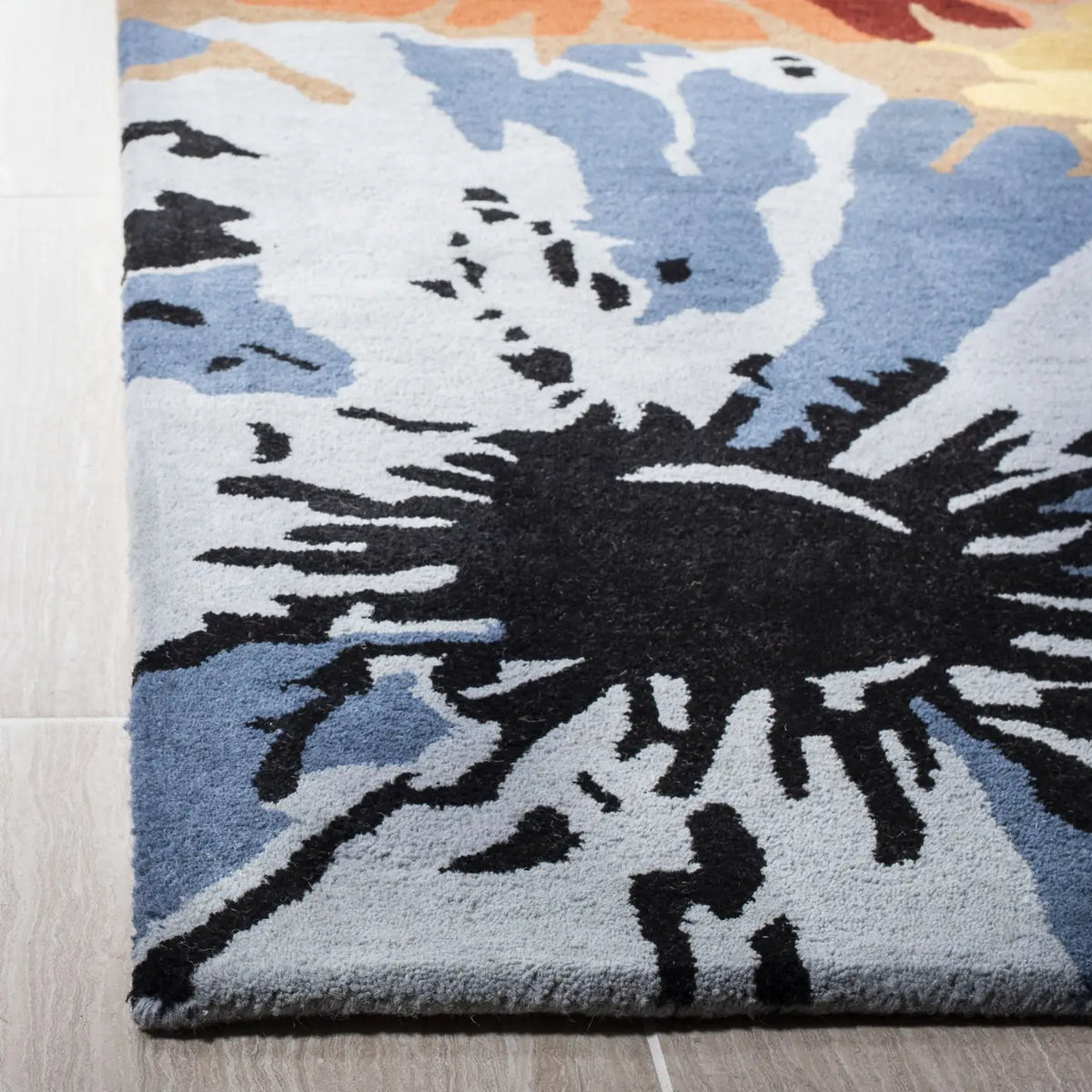 Safavieh Soho 3'-6" x 5'-6" Rug in Olive / Multi