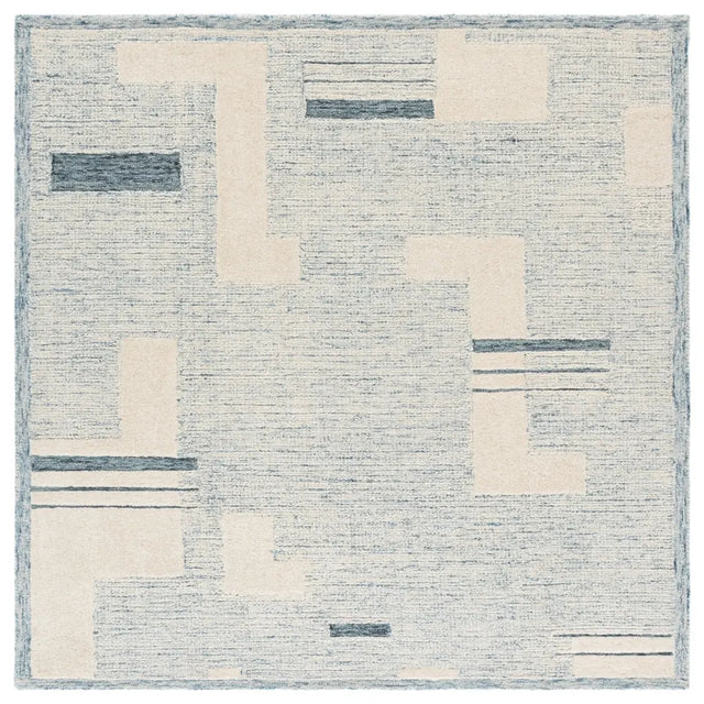 Safavieh Harvest 6'-0" x 6'-0" Rug in Blue / Ivory