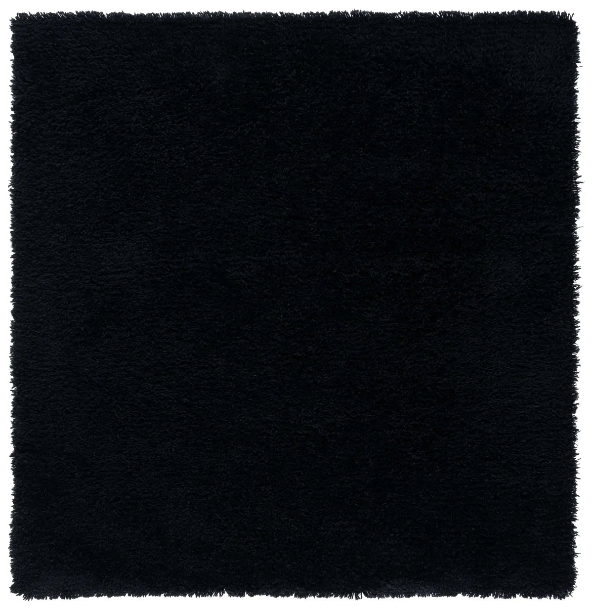 Safavieh Shag 7'-0" x 7'-0" Rug in Black