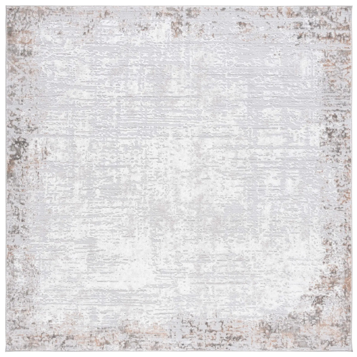 Safavieh Parker 6'-7" x 6'-7" Rug in Grey / Ivory