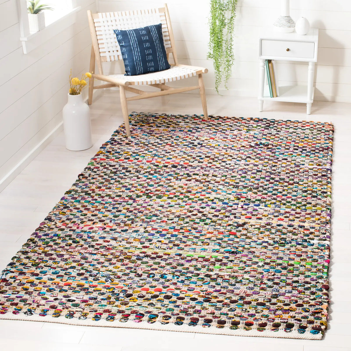 Safavieh Cape Cod 4'-0" x 6'-0" Rug in Natural / Multi