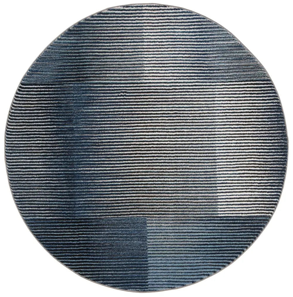 Safavieh Galaxy 5'-3" x 5'-3" Rug in Blue / Navy