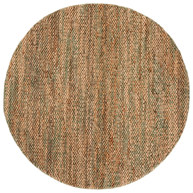 Safavieh Natural Fiber Couture 6'-0" x 6'-0" Rug in Natural / Green