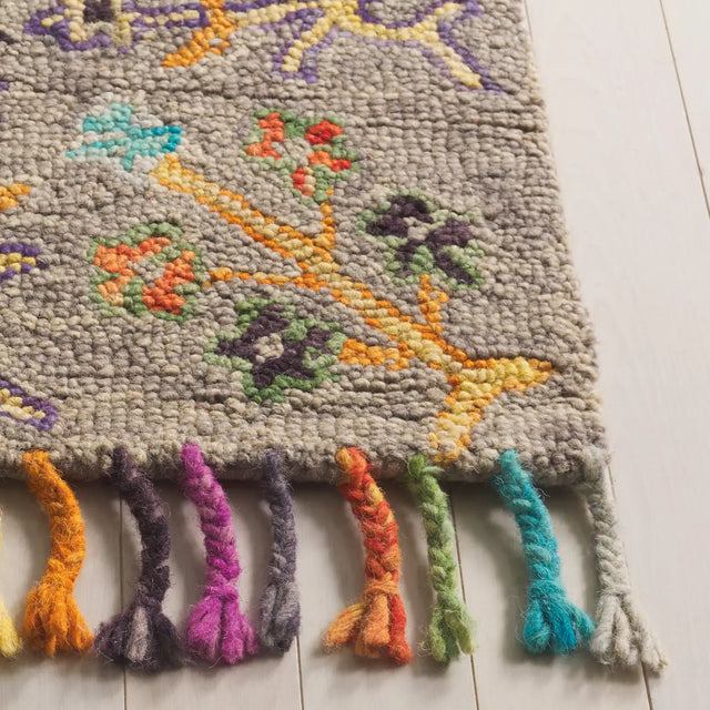 Safavieh Blossom 5'-0" x 8'-0" Rug in Grey / Multi