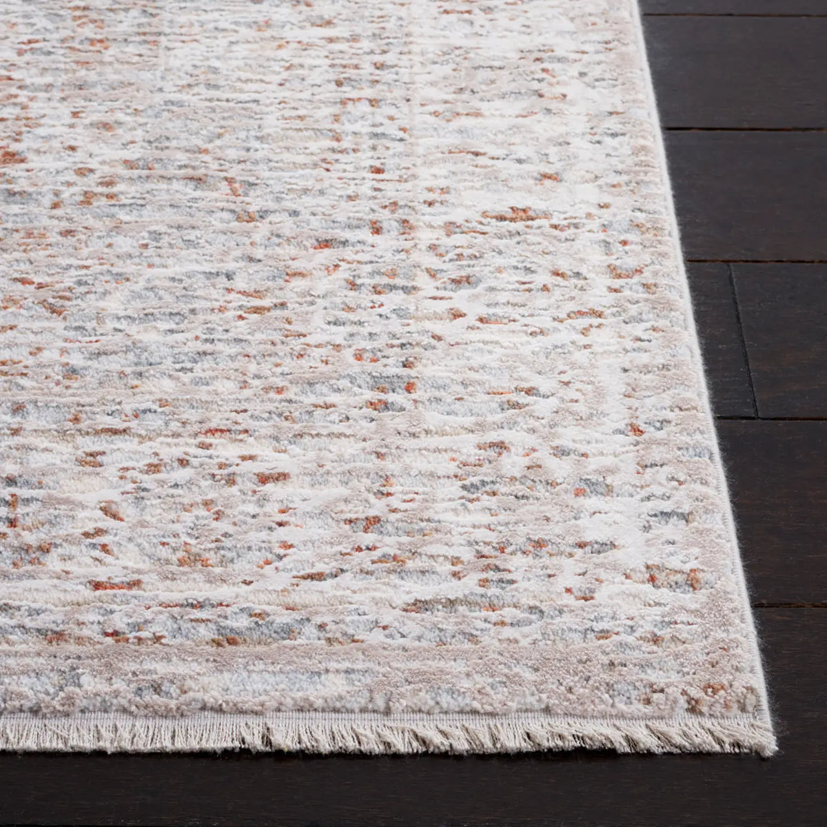 Safavieh Marmara 4'-0" x 6'-0" Rug in Beige / Blue Rust