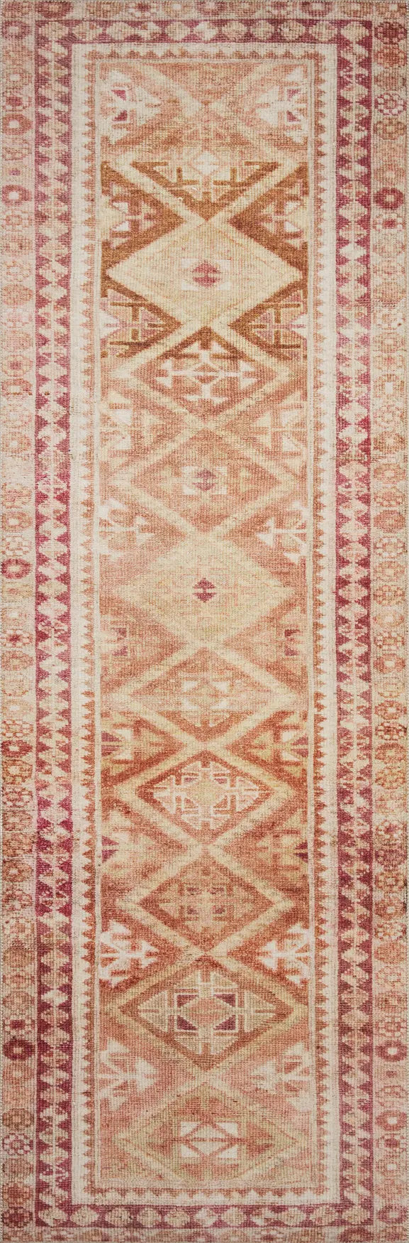 Loloi Layla Lay-16 Natural/Spice Rugs - runner flat