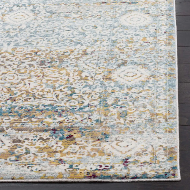 Safavieh Aria 4'-0" x 6'-0" Rug in Yellow / Cream