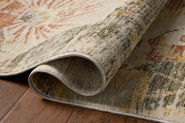 Loloi Eileen ELE-01 Transitional Power Loomed Natural, Sunrise Rug - pile height
