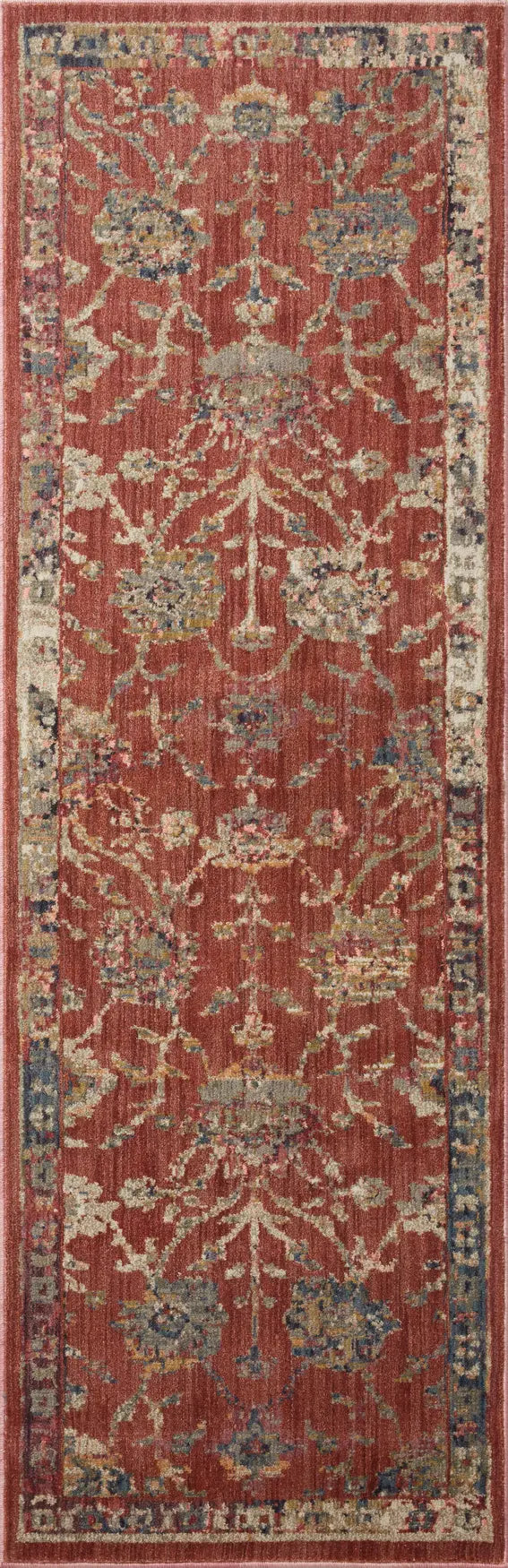 Loloi Giada Gia-05 Red/Multi Rugs - runner flat
