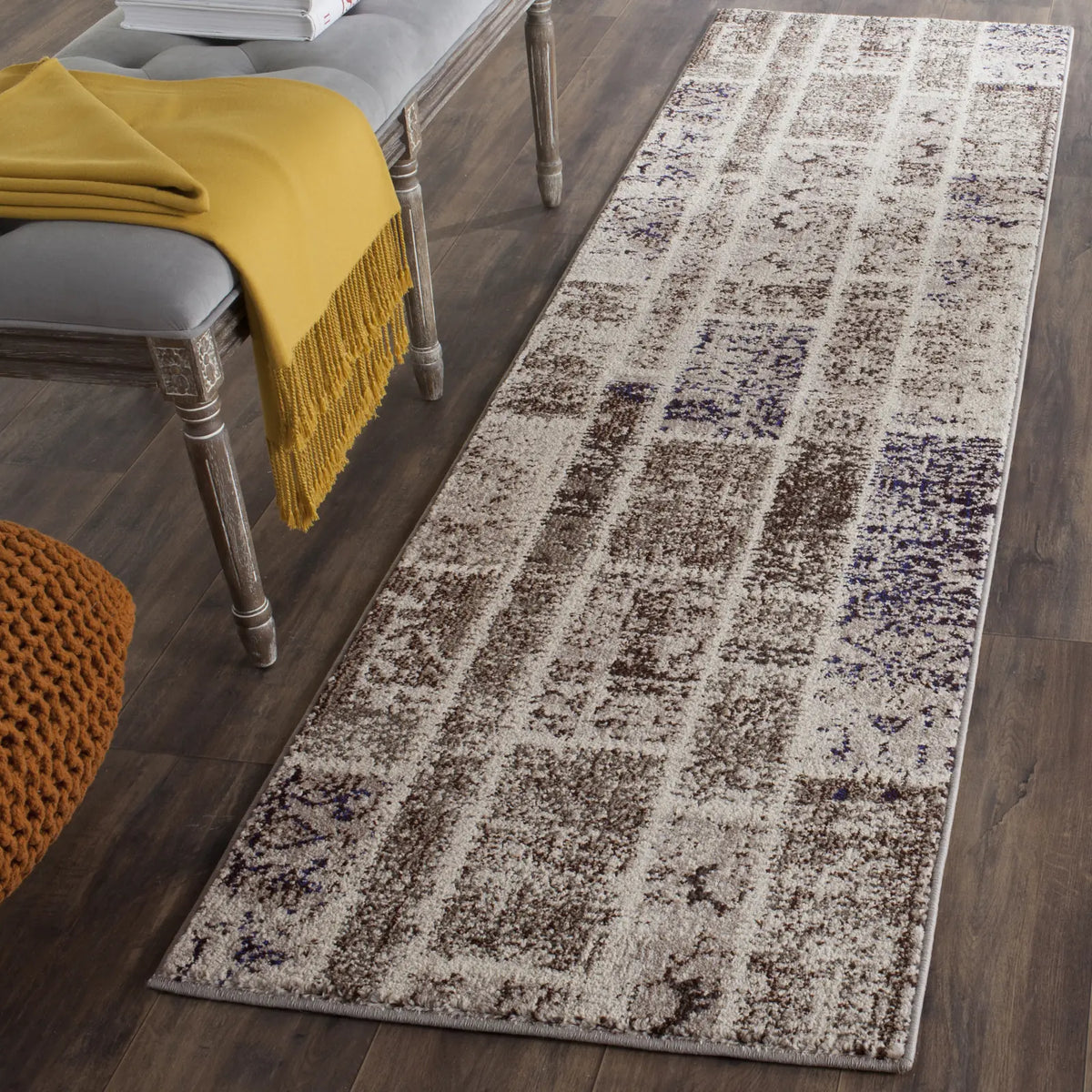 Safavieh Monaco 2'-2" x 8'-0" Rug in Beige / Multi