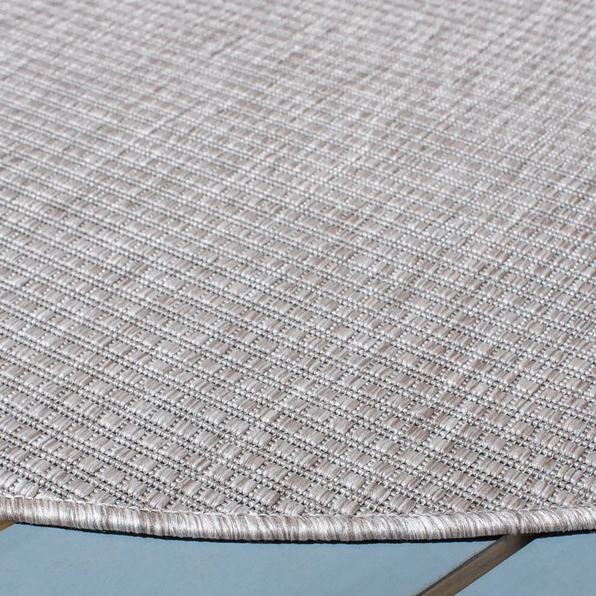 Safavieh Courtyard 6'-7" x 6'-7" Rug in Ivory / Grey