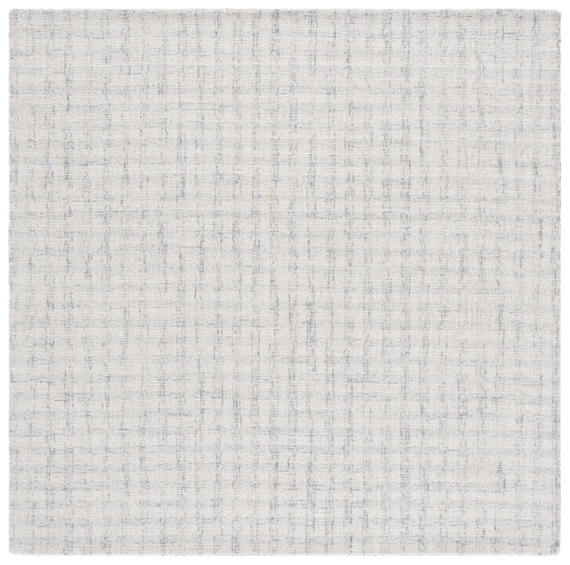 Safavieh Ebony 6'-0" x 6'-0" Rug in Light Grey / Ivory