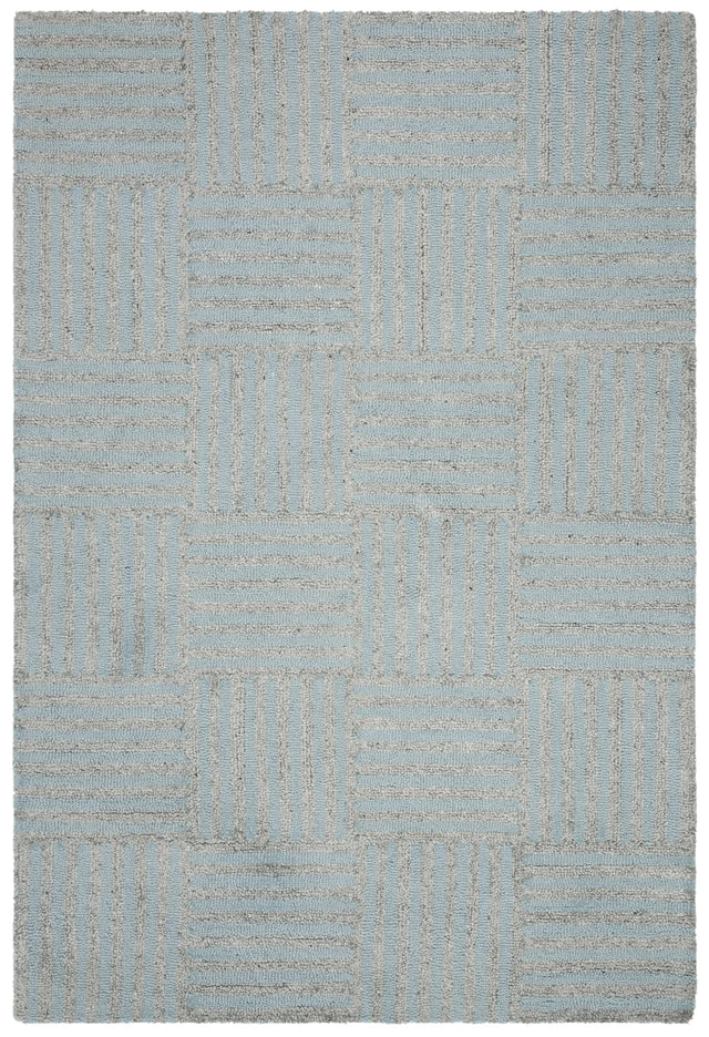 Safavieh Abstract 4'-0" x 6'-0" Rug in Blue / Grey
