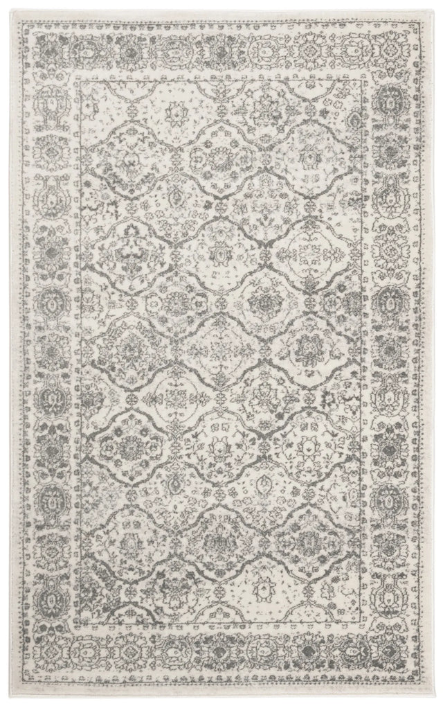 Safavieh Carnegie 3'-0" x 5'-0" Rug in Cream / Dark Grey