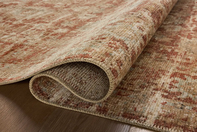 Loloi Heritage Her-03 Brick/Multi Rug - pile height