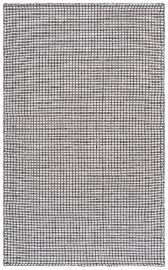 Safavieh Natura 4'-0" x 6'-0" Rug in Dark Grey / Ivory