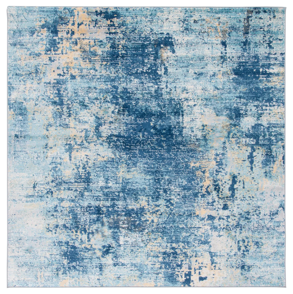 Safavieh Jasper 100 6'-7" x 6'-7" Rug in Navy / Ivory