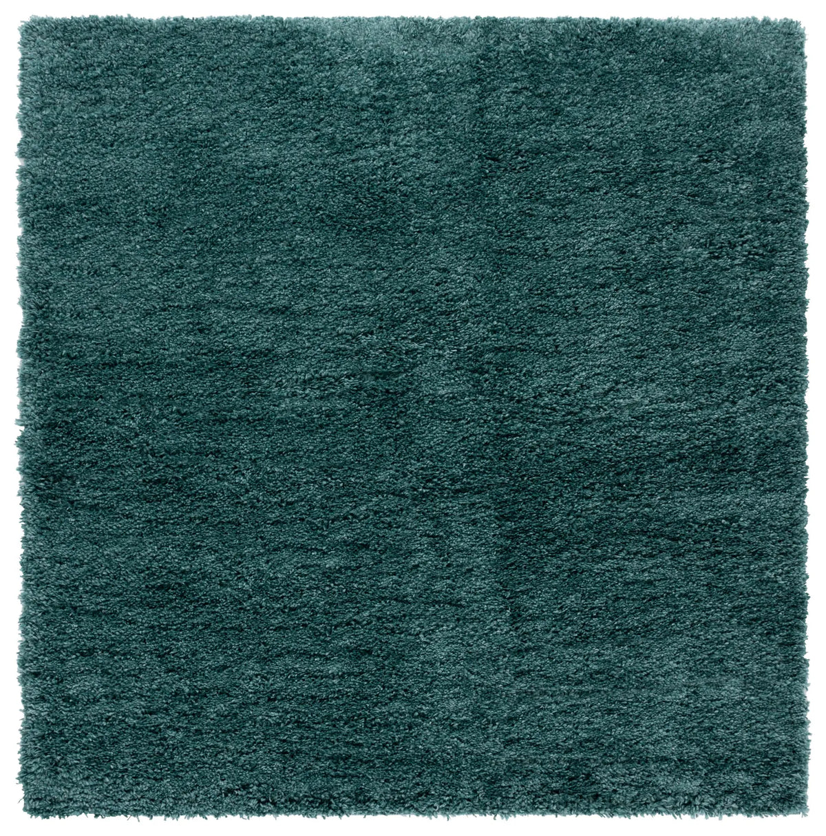 Safavieh Fontana Shag 800 6'-7" x 6'-7" Rug in Dark Green