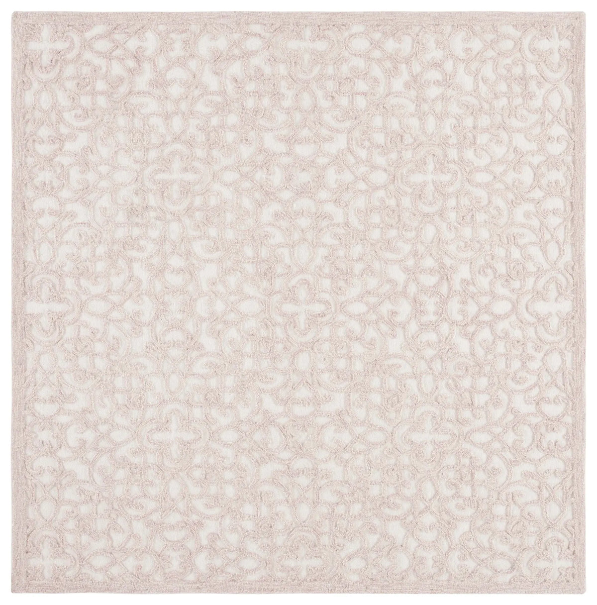 Safavieh Martha Stewart 6'-0" x 6'-0" Rug in Ivory / Pink