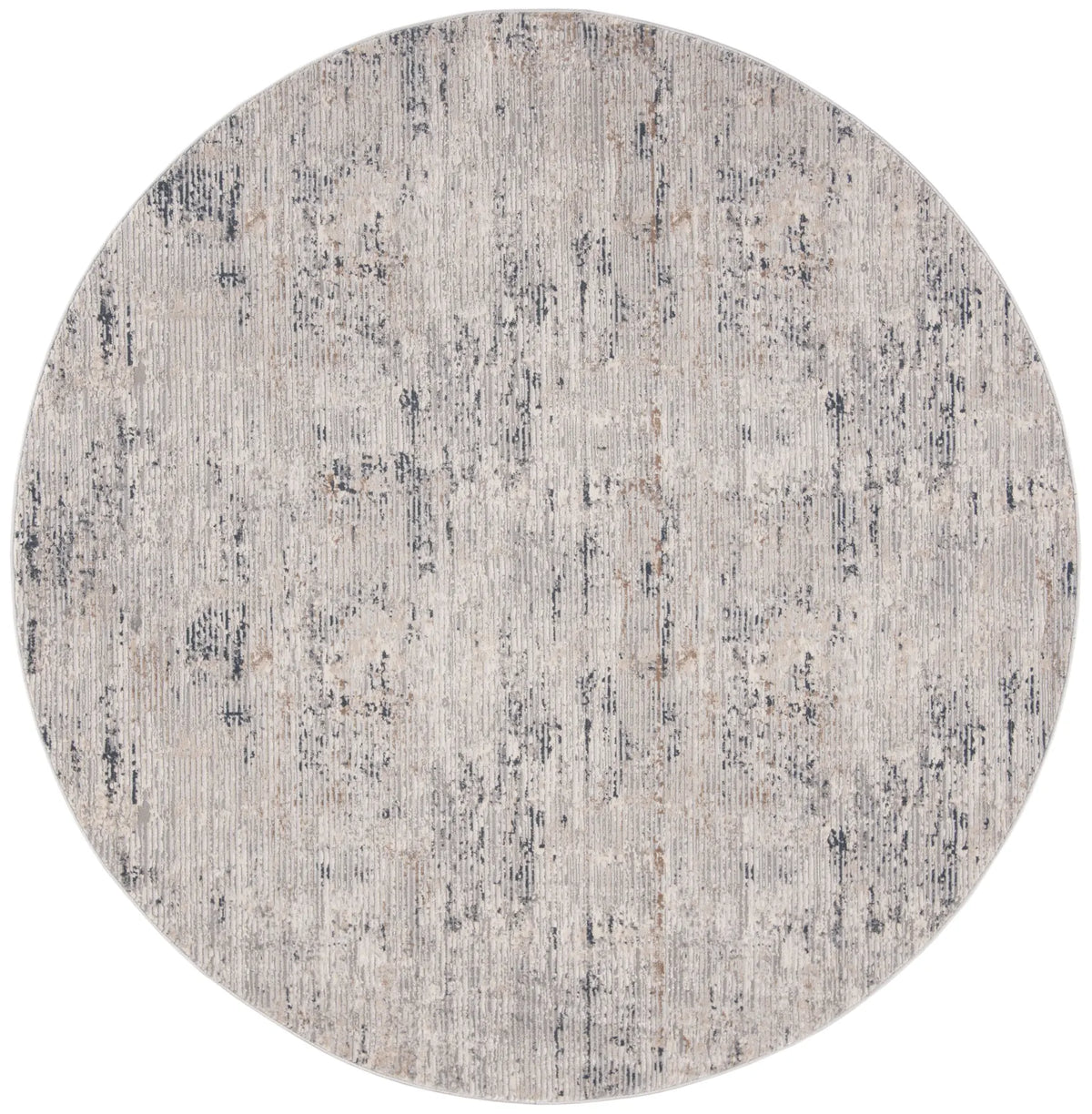 Safavieh Invista 6'-7" x 6'-7" Rug in Cream / Charcoal