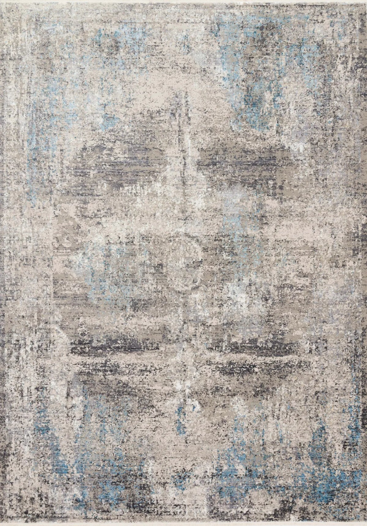 Loloi Franca Frn-04 Slate/Sky Rugs - main flat
