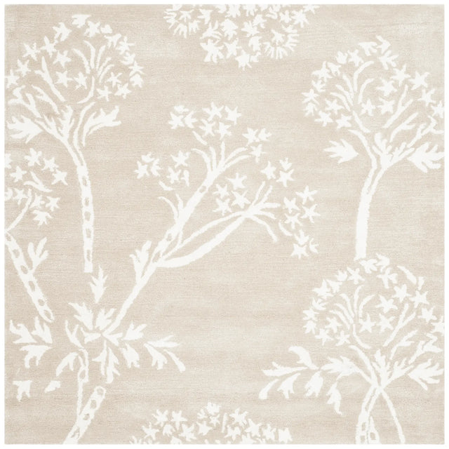 Safavieh Bella 5'-0" x 5'-0" Rug in Sand / Ivory