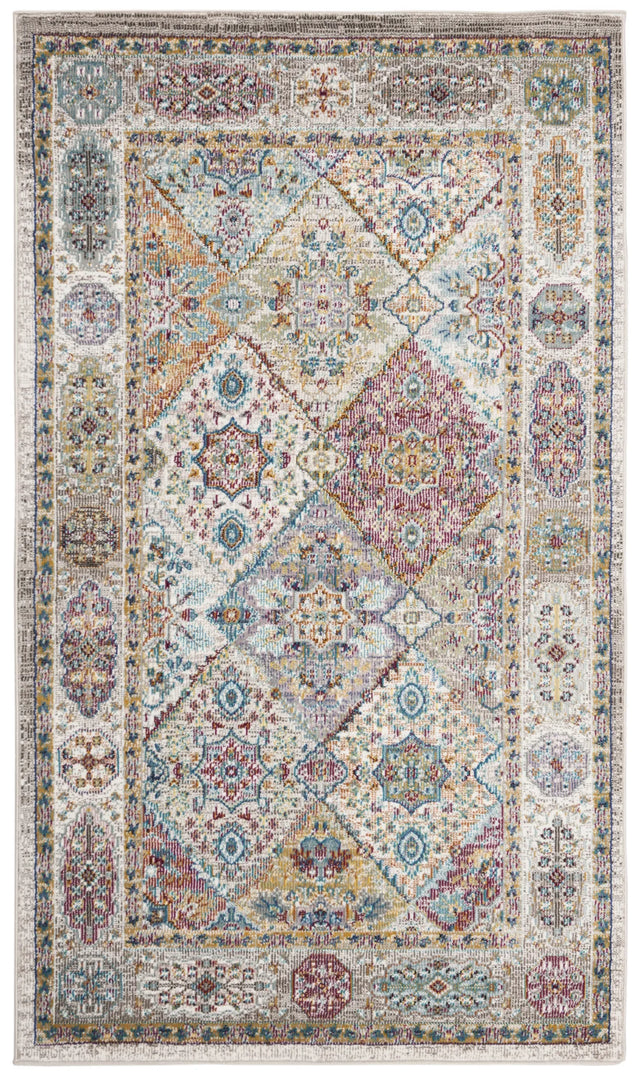 Safavieh Aria 3'-0" x 5'-0" Rug in Cream / Multi