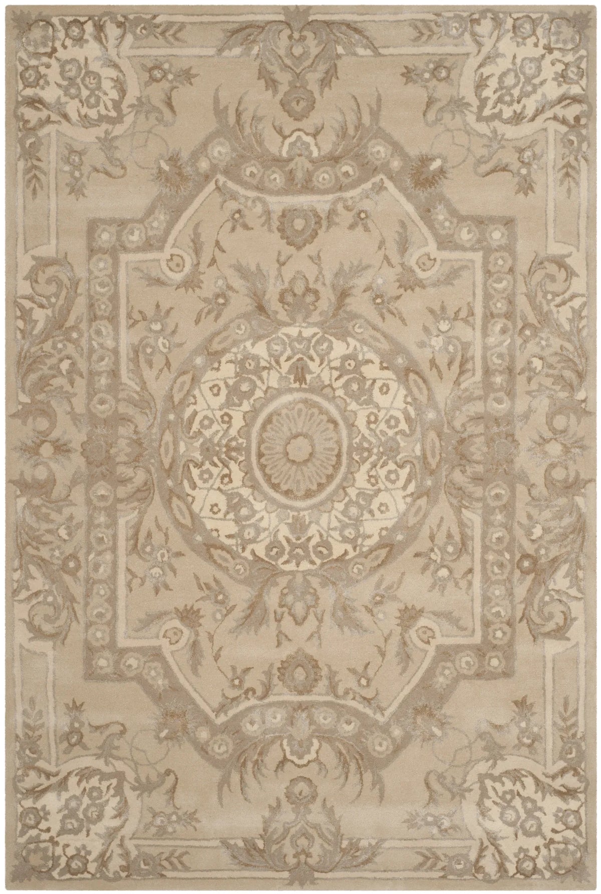 Safavieh Savonnerie 6'-0" x 9'-0" Rug in Sand