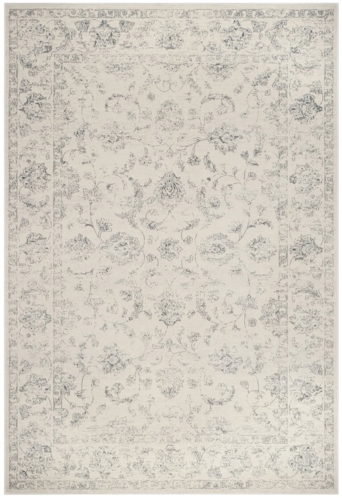 Safavieh Carnegie 6'-7" x 9'-2" Rug in Cream / Grey