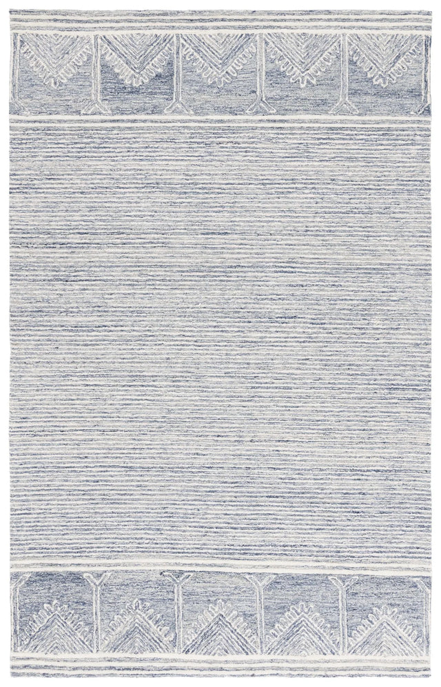 Safavieh Pine 4'-0" x 6'-0" Rug in Blue / Ivory