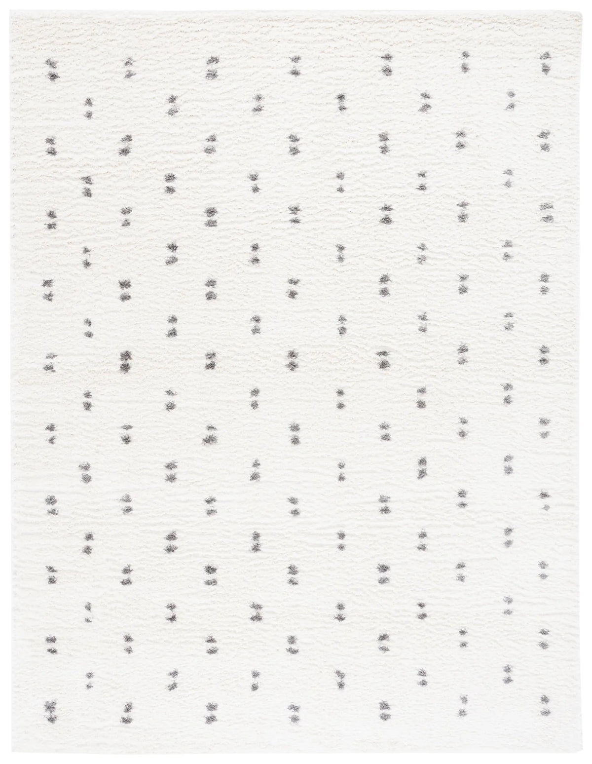 Safavieh Berber Shag 10'-0" x 14'-0" Rug in Beige / Grey