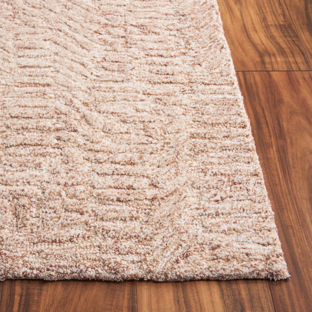 Safavieh Pine 4'-0" x 6'-0" Rug in Rust / Ivory